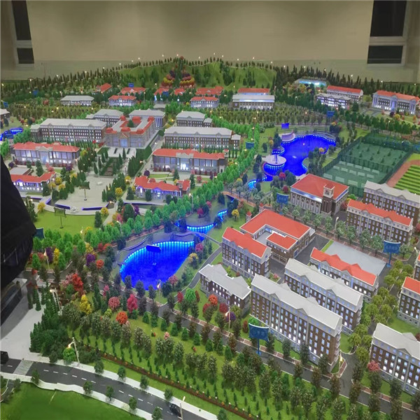 甘肃省公安厅301工程警察学校金川规划模型