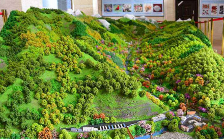 金川金川沙盘模型该如何养护